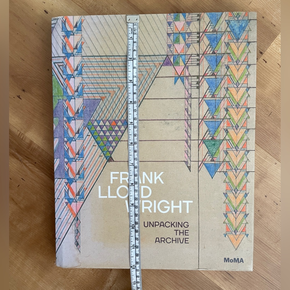 Frank Lloyd Wright: Unpacking the Archive (MoMA Hardcover) Book - Picture 9 of 9